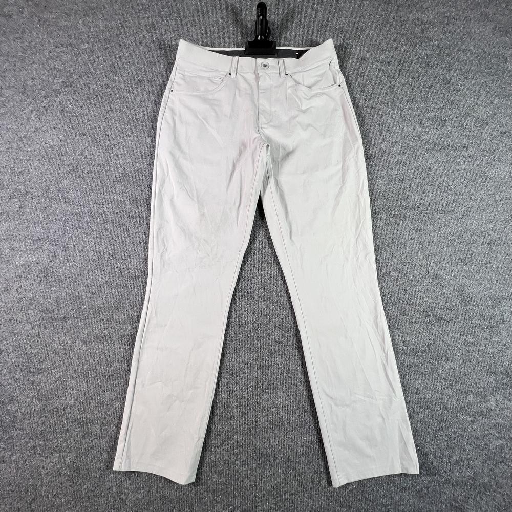 Puma Golf Pant Men's 30x28 White Polyester Straight Sports Performance Athletic
